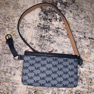 Michael Kors monogram belt purse